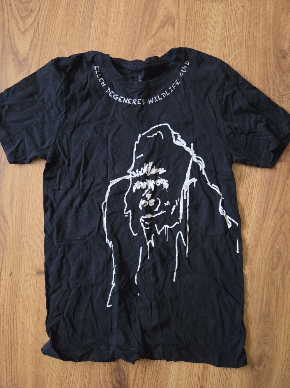 Ellen Degeneres wildlife fund Black Short-Sleeve Tee